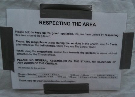 © Rob Plakat: "Respecting the Area"